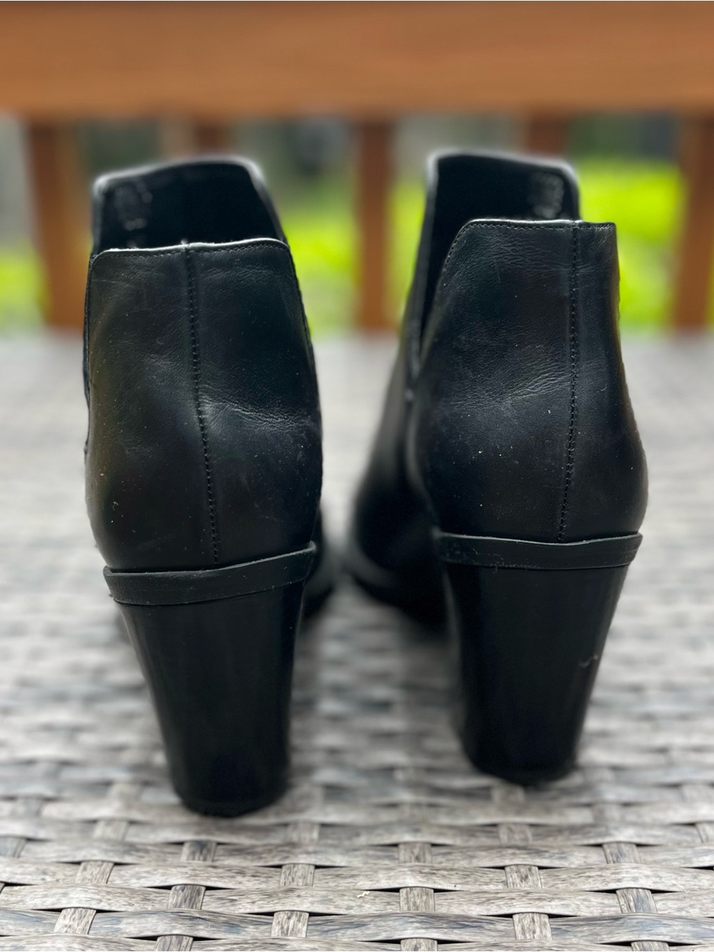 Gianni Bini Black Pointed Toe Ankle Booties - Picture 9 of 11